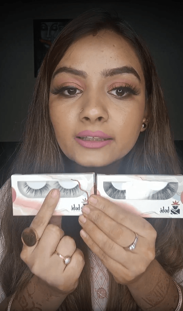 Choose the right eyelashes for your eyes.