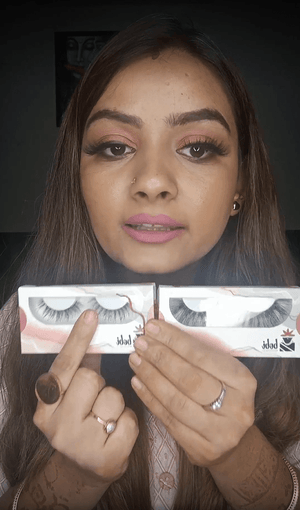 Choose the right eyelashes for your eyes.