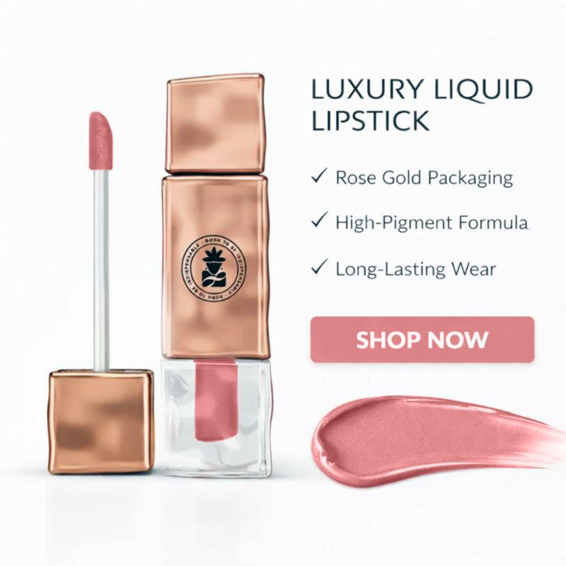 BOBI Velvet Matte Liquid Lipstick,Shade GLOW_1 (2.5 ml)