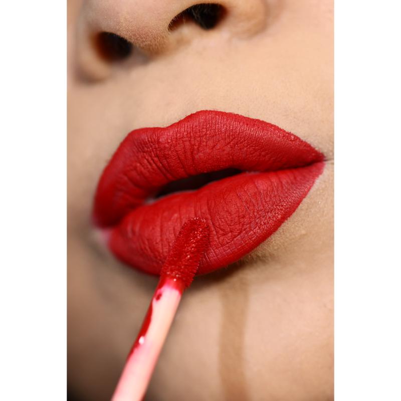 BOBI Velvet Matte Liquid Lipstick, Shade_4 RUBY (2.5 ml)