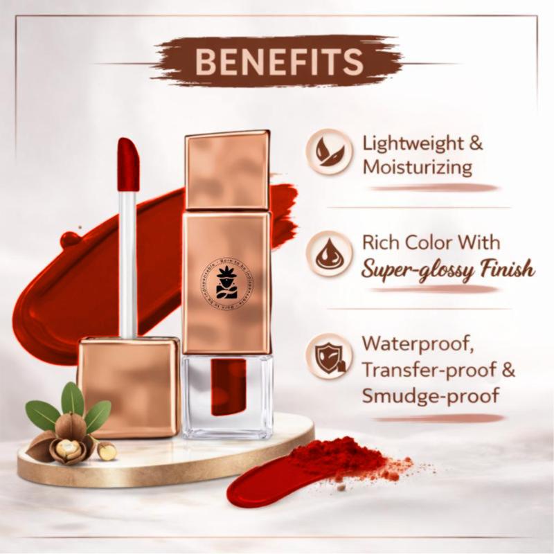 BOBI Velvet Matte Liquid Lipstick, Shade_5 KISS (2.5 ml)