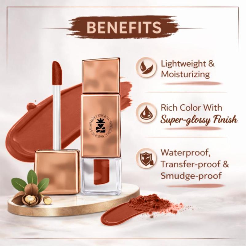 BOBI Velvet Matte Liquid Lipstick, Shade_9 BOSS (2.5 ml)