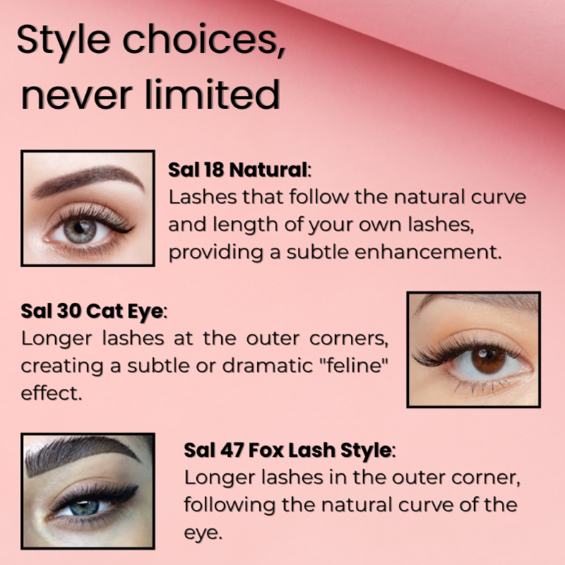 BOBI Self Adhesive Eyelashes SA30 Cat Eye – Winged Corner Volume | Elongated Eye Look | No Glue | Reusable | Quick Stick-On Style
