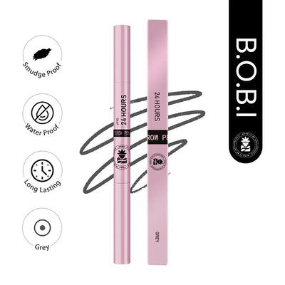 BOBI Eyebrow Pencil Grey | Waterproof Smudgeproof Finish