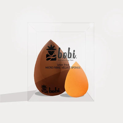 BOBI Beauty Blender Set Super Soft Sponge For Face Makeup (Multicolor, Pack of 2