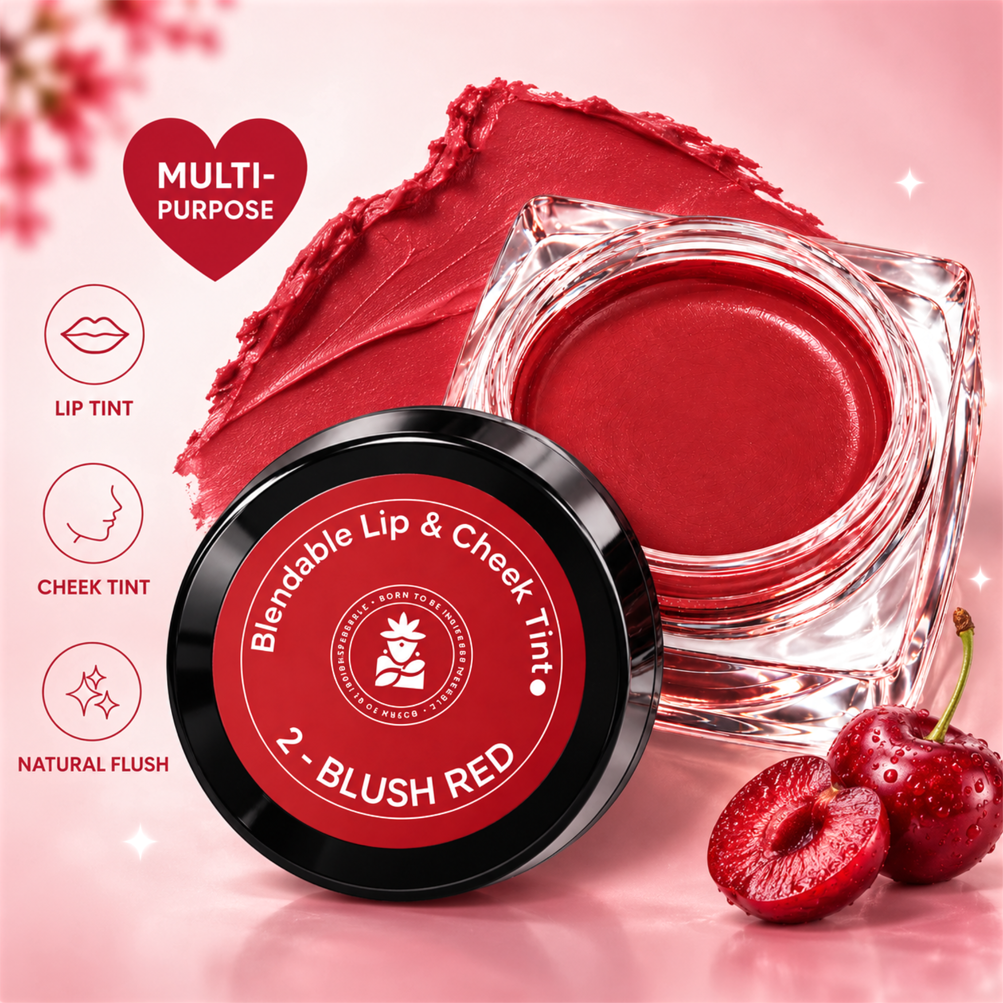 BOBI Glow Tint Blush Red lip and cheek tint 5 g - image 3