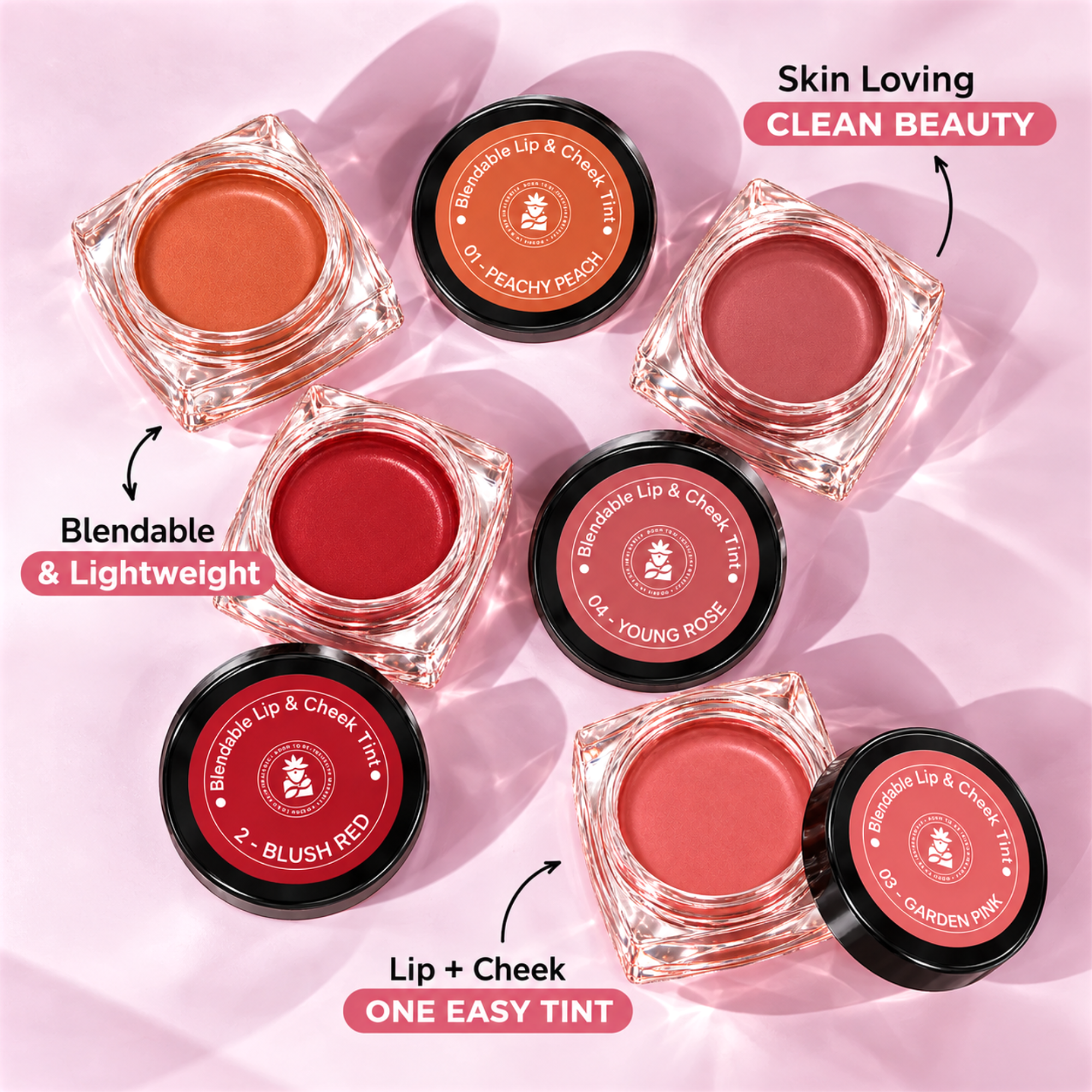 BOBI Glow Tint Peachy Peach lip and cheek tint 5 g - image 5