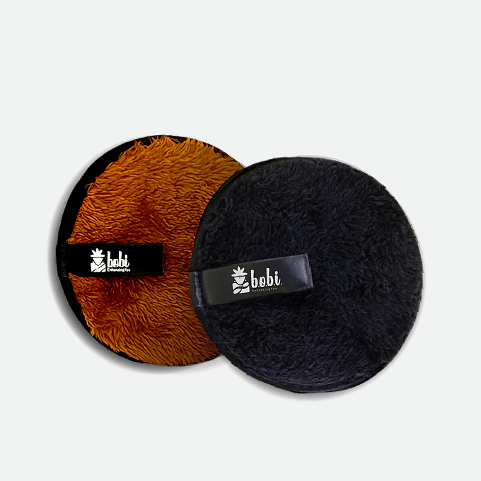 BOBI Mircorfibre Reusable Soft Makeup Remover Cleansing Pads - Pack of 2