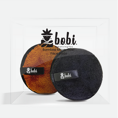 BOBI Mircorfibre Reusable Soft Makeup Remover Cleansing Pads - Pack of 2