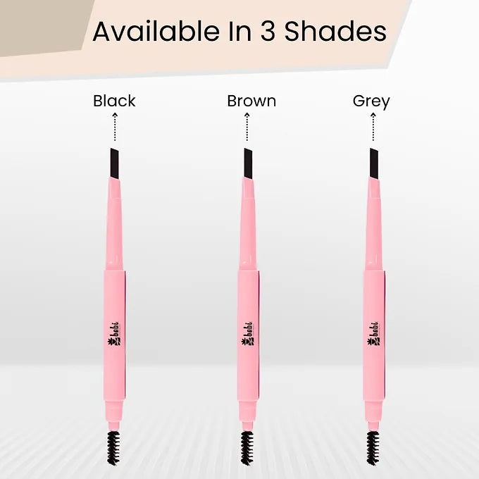 BOBI Eyebrow Pencil Brown | Waterproof Smudgeproof Finish