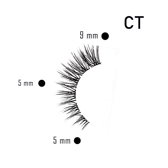 BOBI False Eyelash, Eye Makeup Lash Curl Long Natural Fluffy Wispy CT (5 Pairs)