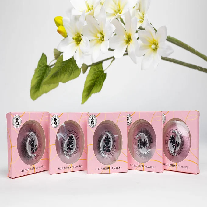 BOBI Self Adhesive Eyelashes SA18 Natural – Soft Lash Curve