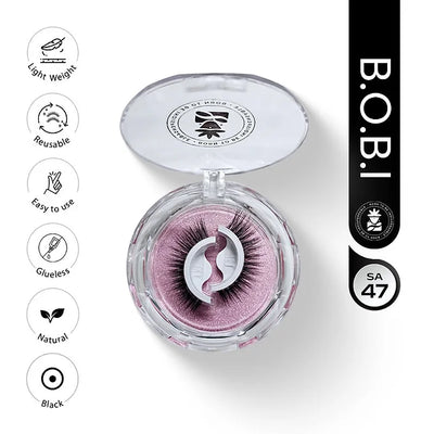 BOBI Self Adhesive Eyelashes SA18 Natural – Soft Lash Curve