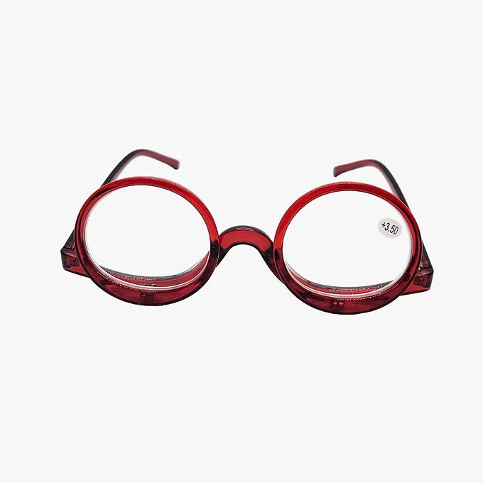 BOBI Makeup Glasses for Women | Flip Down Eye Makeup Glasses