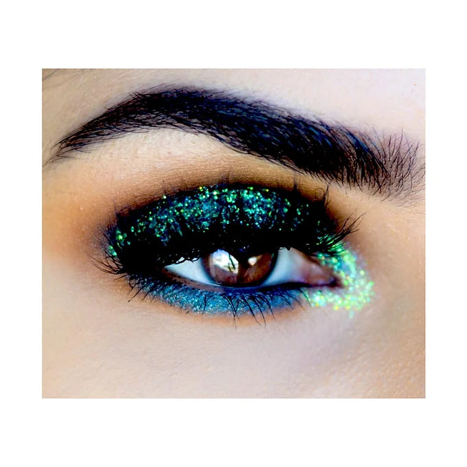 BOBI Holographic Loose Glitter Eyeshadow for Eye Makeup - Green (10gm)