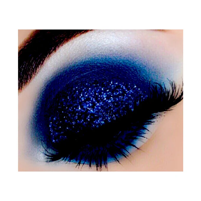 BOBI Holographic Loose Glitter Eyeshadow For Eye Makeup - Blue (10gm)