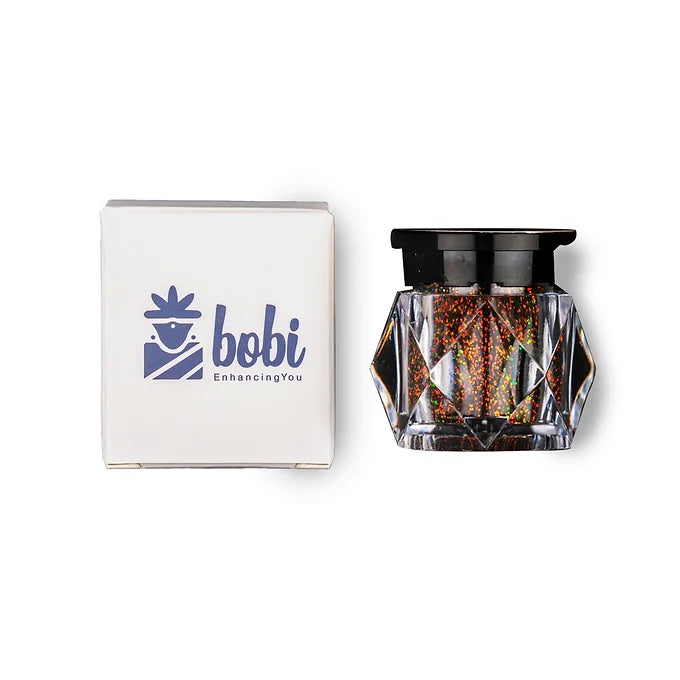 BOBI Holographic Loose Glitter Eyeshadow for Eye Makeup - Brown (10gm)