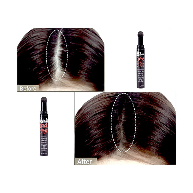 BOBI True 100% Black Temporary Hair Color Stick For Women And Men