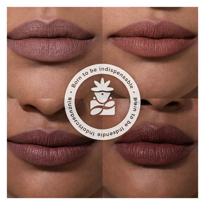 BOBI 4 in1 Lip Kiss Stacker Brown Beauty Liquid Lipstick-8ml