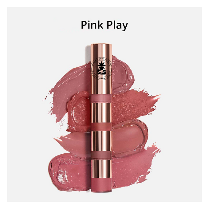 BOBI 4 in1 Lip Kiss Stacker  Pink Play Liquid Lipstick-8ml