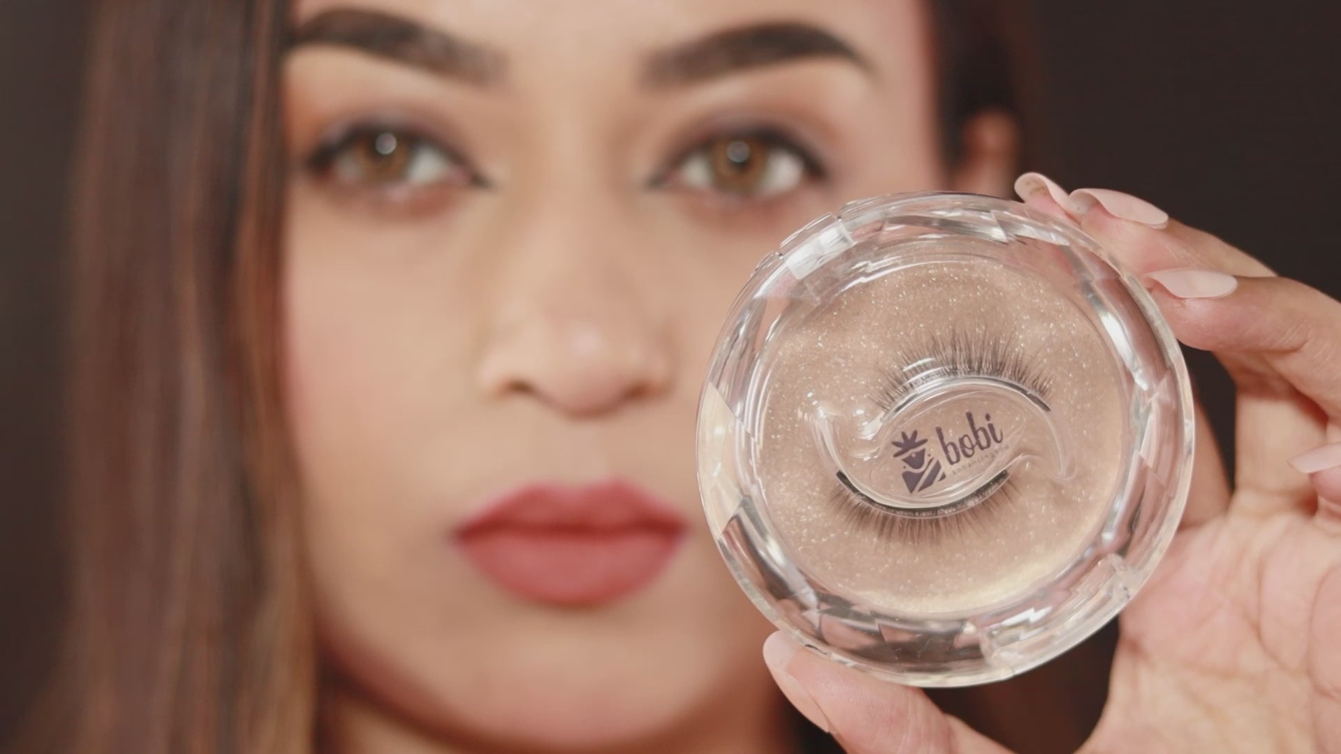 BOBI Self Adhesive Eyelashes SA30 Cat Eye – Winged Corner Volume | Elongated Eye Look | No Glue | Reusable | Quick Stick-On Style