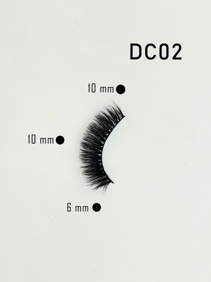 Dynamic D curl lashes DC02