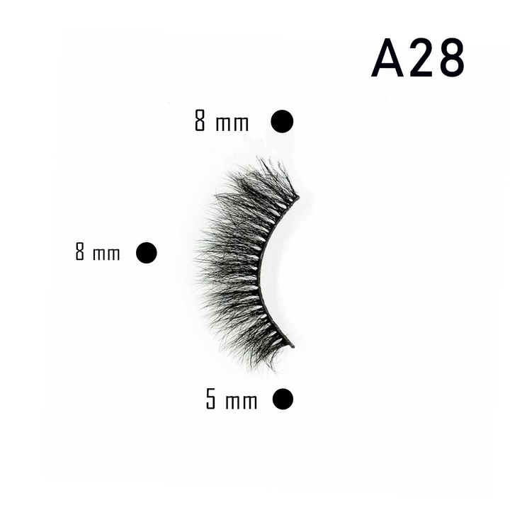 SYNTHETIC LASHES A28